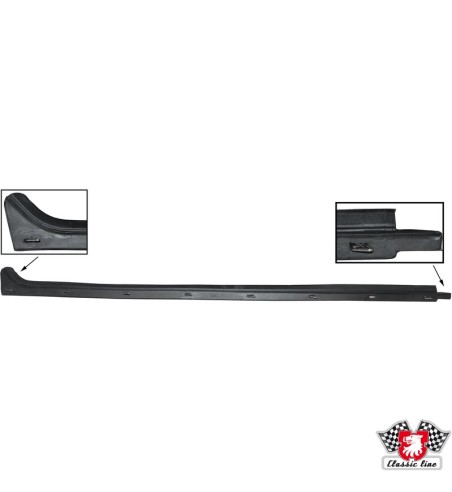 Doow window scraper including spring clip, inner, left