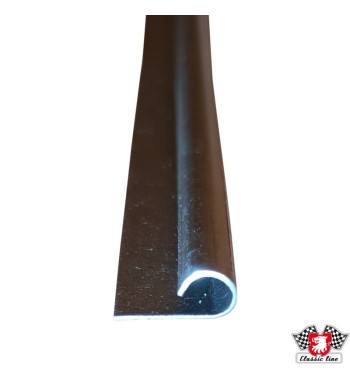 Mounting strip for bonnet and engine lid seal, 1100 mm, aluminized metal. For spot welding