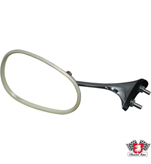 Door mirror, "Ponto", chrome Door mirror, "Ponto", chrome