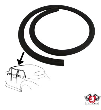 Weatherstrip, frame/top