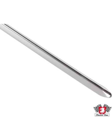 Moulding for running board, 18 mm, polished alu, German OE quality