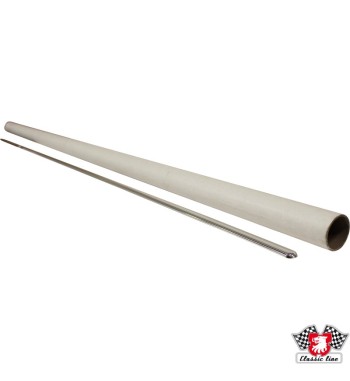 Moulding for running board, 18 mm, polished alu, German OE quality