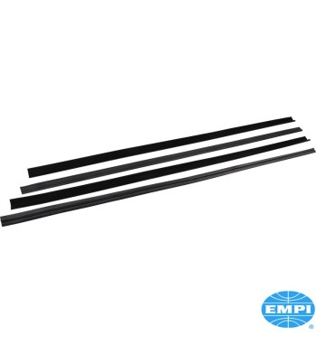 Door window scraper set, 4 pieces