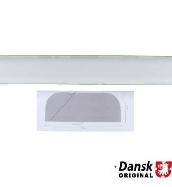 Dolny panel tylny, bez wycięcia, włókno szklane
