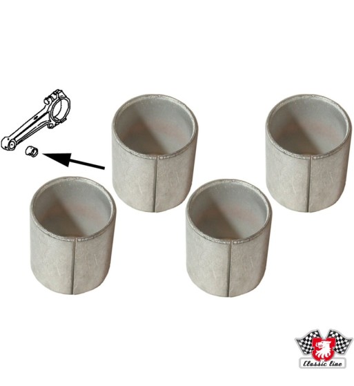 Bushing set for connecting rod, 4 pieces, Germany