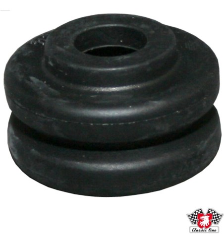Rubber support for anti roll bar, rear