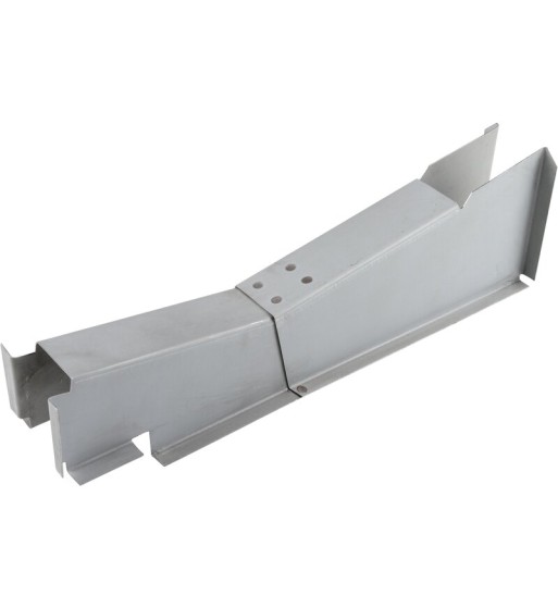 Jacking point and outrigger, front, left Jacking point and outrigger, front, left
