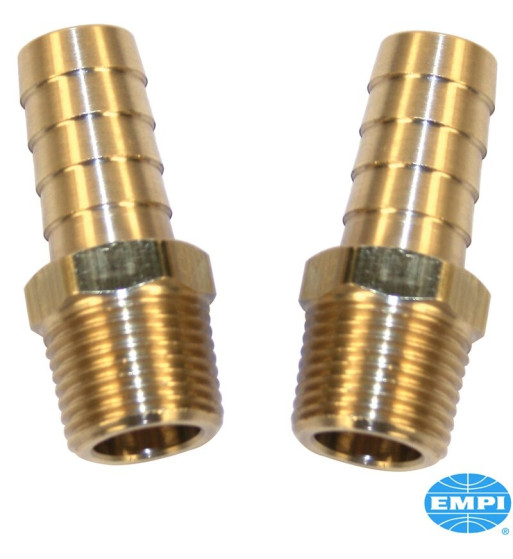 Zestaw złączek przewodu olejowego, 3/8" męski z zaczepem węża 3/8", 2 sztuki
Zestaw złączek przewodu olejowego, 3/8" męski z zaczepem węża 3/8", 2 sztuki