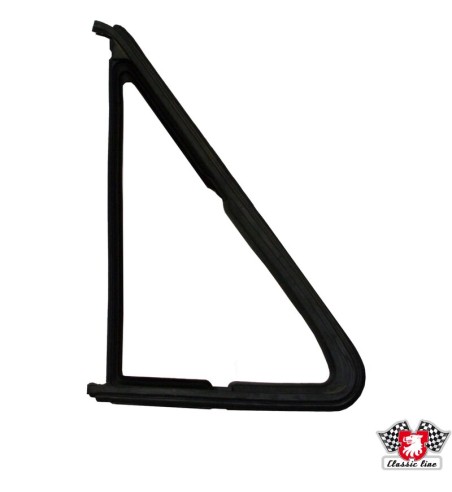 Vent window seal, right. For models without moulding
