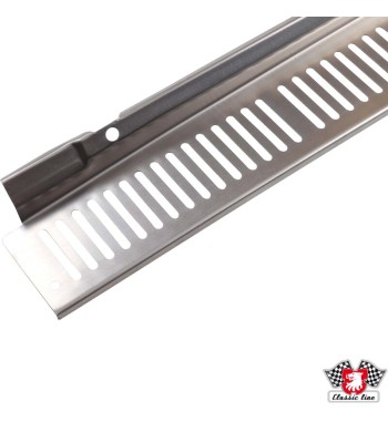 Rear bumper lower valance kit, polished