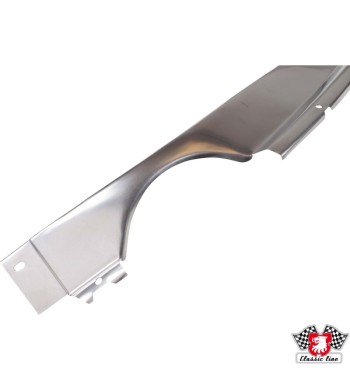 Rear bumper lower valance kit, polished