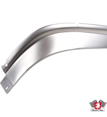 Rear bumper lower valance kit, polished