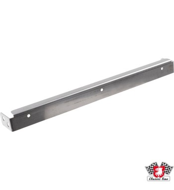 Support plate for mudflap front stainless steel