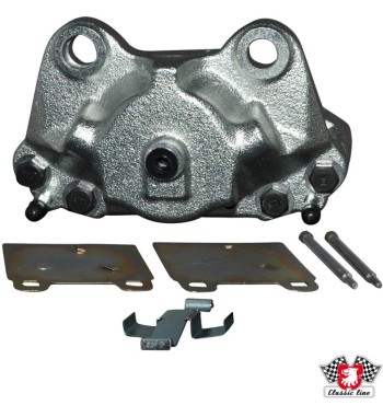 Brake caliper without brake pads, front, left, new