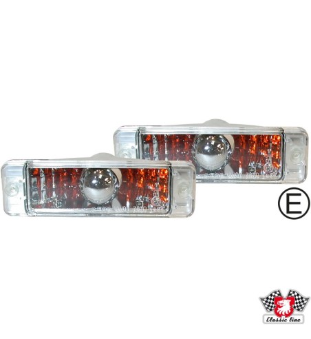 Indicator set, front, crystal, left/right, E-marked