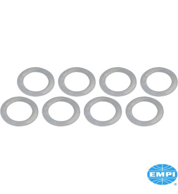 Zestaw podkładek dżwigni zaworów, 0,38 mm, 8 sztuk
