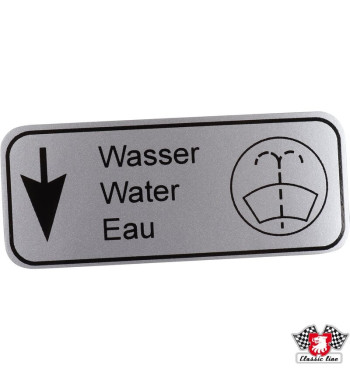 Sticker, "Water"