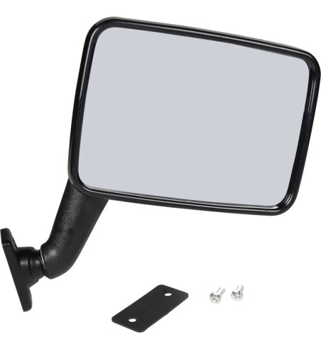 Door mirror, with E-mark, black, left, Hagus, Germany