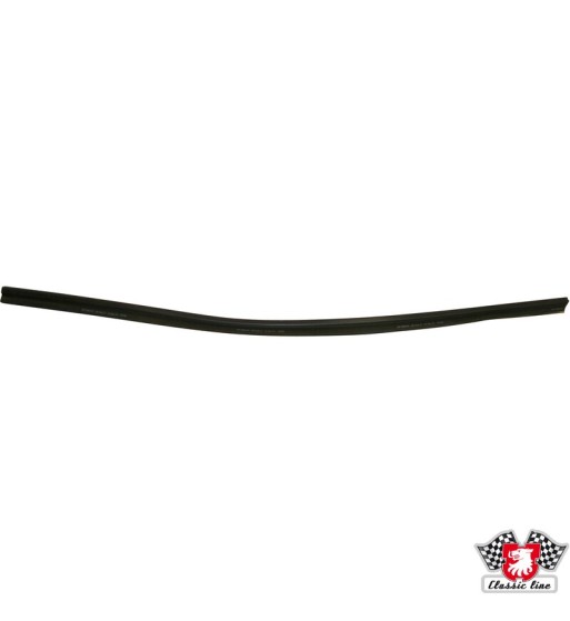 Door window scraper without metal core, outer, left