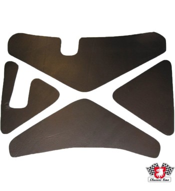 Silencing material for engine hood