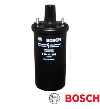 Cewka zapłonowa, 12 V, czarna, BOSCH