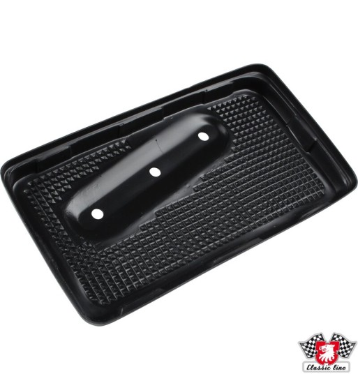 Battery tray, plastic, black Battery tray, plastic, black