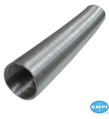 Heater hose, Ø60 mm, lenght 1000 mm, aluminium
