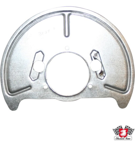 Splash shield, front, left Splash shield, front, left