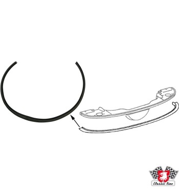 Tread for engine cover plate, 830 mm, rubber