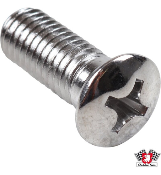Śruba, z łbem stożkowym, do fotela Recaro, przód, M8x1,25x24 mm, chrom
Śruba, z łbem stożkowym, do fotela Recaro, przód, M8x1,25x24 mm, chrom