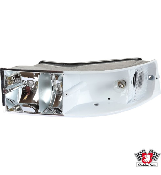 Obudowa lampy tylnej (metalowa) z żarówką i uszczelką, prawa
Obudowa lampy tylnej (metalowa) z żarówką i uszczelką, prawa
