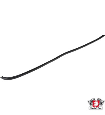 Door window scraper, outer, black, 900 mm, left