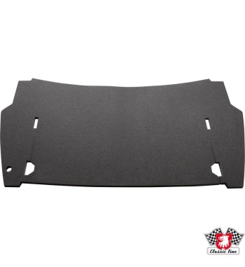Engine bay sound damping mat, black, quality product, 13 mm foam, 2 mm deadening material