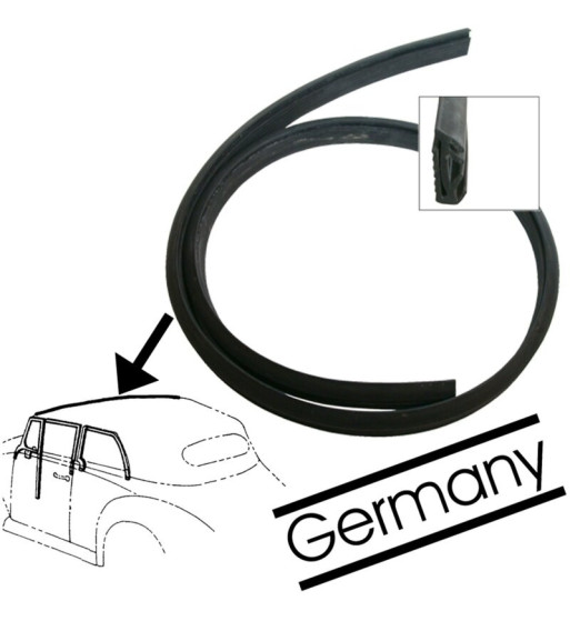 Weatherstrip, frame/top Weatherstrip, frame/top