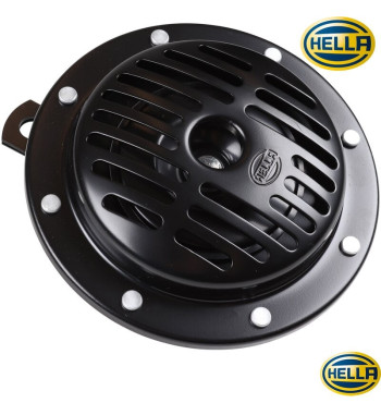 Klakson, 12 V, 380 Hz, stara konstrukcja Bosch, ze znakiem E
