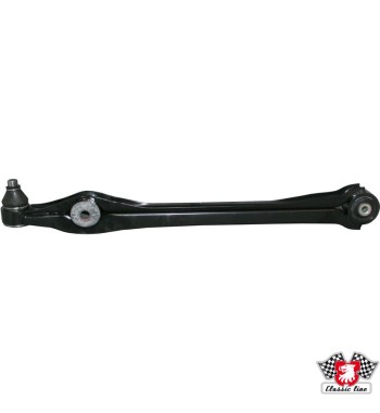 Track control arm with bushing and ball joint, front, left