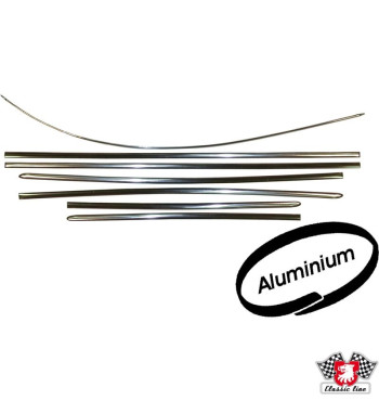 Zestaw listew nadwozia, 7 szt., aluminium, jakość niemiecka
