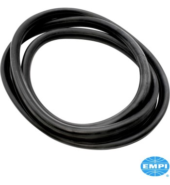 Seal for rear window without groove for moulding, Cal look