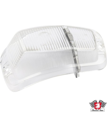Lens for indicator light, clear, front, right
