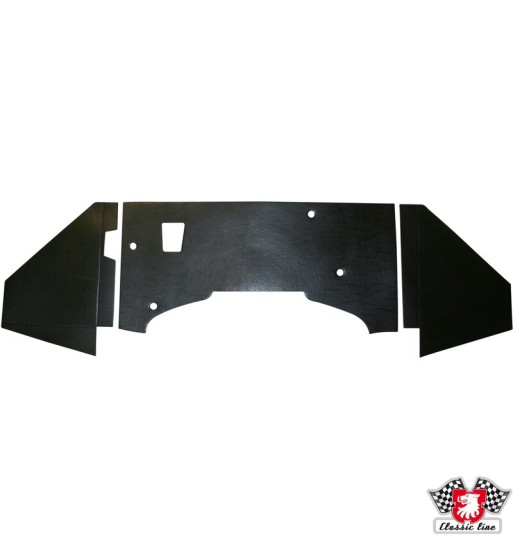 Engine cover kit, vinyl, 3 pcs. Engine cover kit, vinyl, 3 pcs.