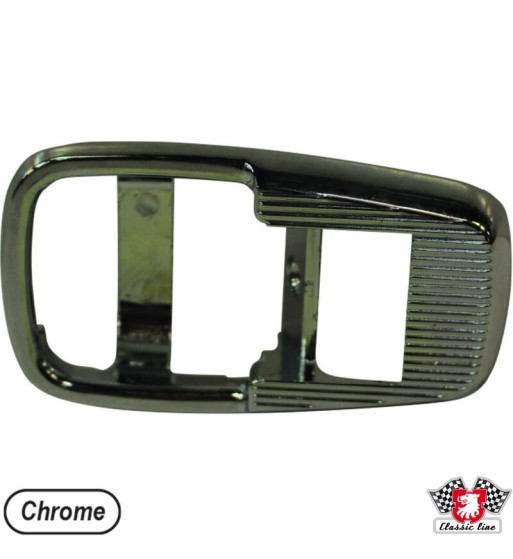 Obudowa klamki, metal, chrom, lewa/prawa
Obudowa klamki, metal, chrom, lewa/prawa