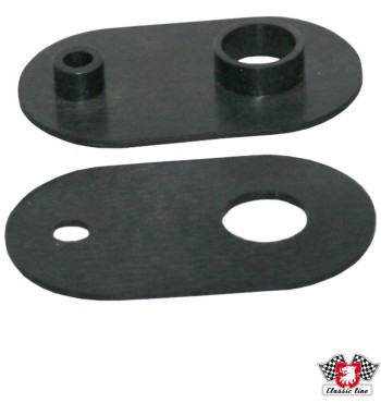 Fastener seal set for front door sliding window