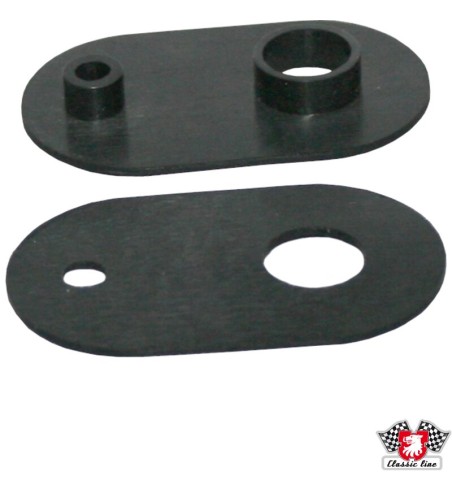 Fastener seal set for front door sliding window