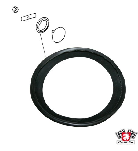 Seal for torsion bar cover, left/right, one side only