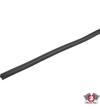 Felt channel at top/rear of door