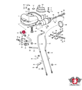 Grommet for anti roll bar, front, Ø16 mm, 4 pieces needed per car