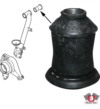 Bushing for A-arm, rear, rubber