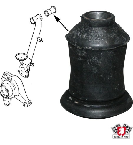 Bushing for A-arm, rear, rubber