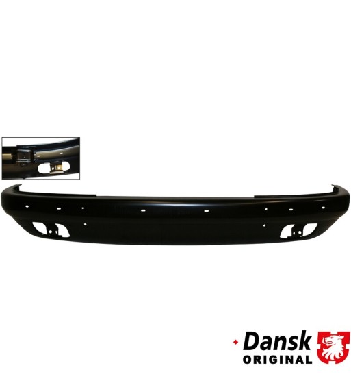 Bumper with hole for fog light, front Bumper with hole for fog light, front