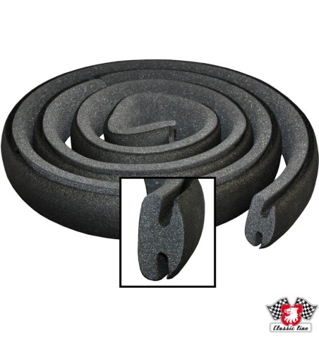 Seal for engine compartment, foam